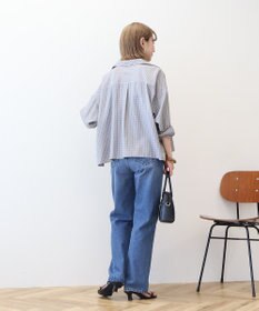 AMERICAN HOLIC イージーケアチェックショート丈シャツ