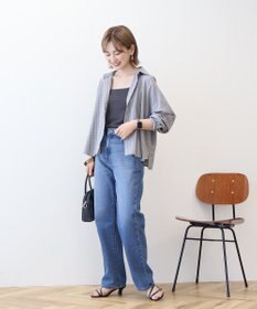 AMERICAN HOLIC イージーケアチェックショート丈シャツ