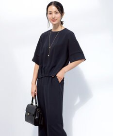 J.PRESS LADIES 【着こなしのポイントに】コットンパール ラリエット ネックレス