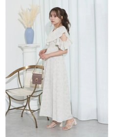 earth music&ecology ２ＷＡＹ　フリルスリーブワンピース