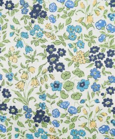 J.PRESS LADIES L 【洗える】Liberty Lilibet＆Hannah Rose バンドカラー ブラウス