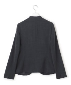 ICB 【UVカット・洗える】ウール2WAYストレッチ ノーカラージャケット