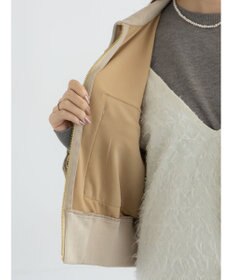 Te chichi スウェードジップブルゾン