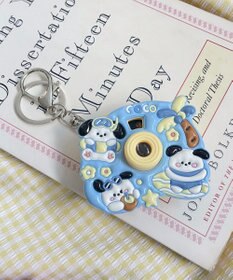 WEGO ぷっくりアニマルトイカメラキーホルダー