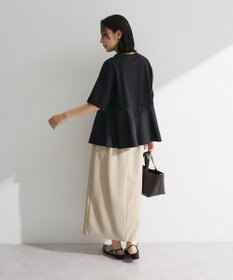 Green Parks 華やぎカットソー（アシメヘム）