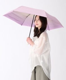 MOONBAT ハニカム断熱パラソル グラデーション 折りたたみ傘 晴雨兼用 日傘 一級遮光 UV