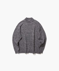 BABY WOOL MOULINE | モックネックセーター - UNISEX / ATON