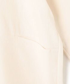 BEIGE， 【洗える】POMONA / Vネックフード付プルオーバー