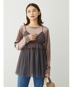 Green Parks ・ＥＬＥＮＣＡＲＥ　ＤＵＥ　ベロアクルーロングＴＥＥ