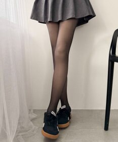 WEGO 【裏起毛】130Dフェイクタイツ