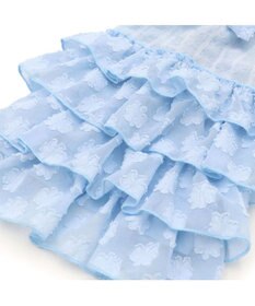 PET PARADISE ペットパラダイス お花 ふりふり ワンピース 《ブルー》 小型犬