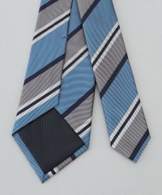 GOTAIRIKU 日本縫製/オリジナル柄【Fermo Fossati】ネクタイ_レジメンタル