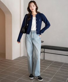 WEGO 【26年春新作】別注USPOLOケーブルニットカーデ