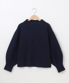 SHARE PARK LADIES ミラノリブボリュームスリーブニット