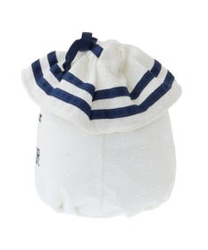 Maison de FLEUR ラインリボンジャカード巾着ポーチ