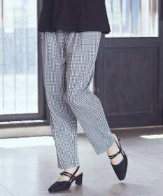 earth music&ecology 接触冷感テーパードパンツ