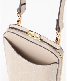 LA BAGAGERIE 【レザー×ステッチ】スマホポシェット