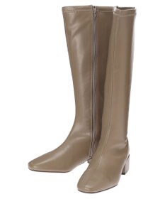 Green Parks ・ｍｉｎｉａ　ローヒールストレッチロングブーツ