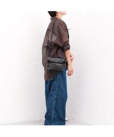 UNBILLION ペルケ perche / ガーメントレザー・サスティナブルミニショルダー