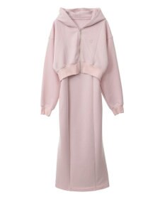 Green Parks ｄａｚｚｌｉｎ　ＳＥＴ２点パーカー＋キャミワンピース