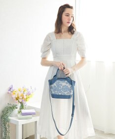 style code 【MERCURYDUO/マーキュリーデュオ】ミックスマテリアル　ハンドバッグ