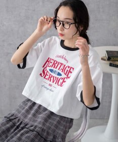 WEGO リンガーグラフィックショートT