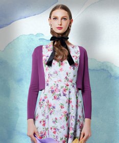 TOCCA 【洗える！】SQUARE BOLERO ボレロ