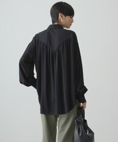 AMERICAN HOLIC バックＶギャザーブラウス