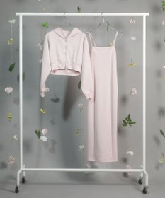 Green Parks ｄａｚｚｌｉｎ　ＳＥＴ２点パーカー＋キャミワンピース