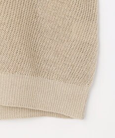 自由区 L リネンミドルゲージプルオーバー ニット