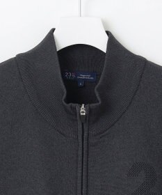 23区GOLF 【MEN】【ウォッシャブル】フルジップニットブルゾン