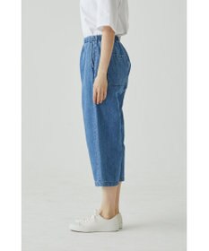 caqu FS linen cropped wide pants クロップド丈 リネンワイドイージーパンツ