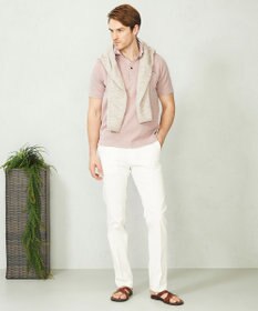 JOSEPH ABBOUD 【キングサイズ・カラー豊富】人気！オーガニックコットン使用 ダディポロシャツ