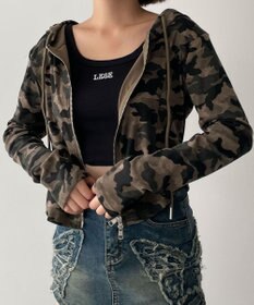 WEGO カーブヘムダブルZIPパーカー