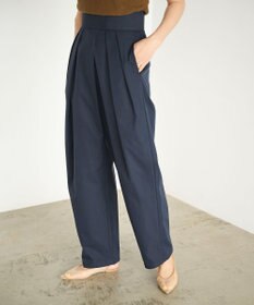 #Newans ２タックコクーンワイドパンツ
