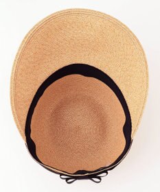 TOCCA 【UV98%以上カット・吸水速乾・抗菌防臭・洗える・サイズ調整可】BACK RIBBON BRAID CAP キャップ