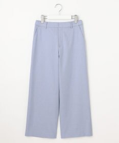 J.PRESS LADIES 【セットアップ対応・洗える・撥水】コットンFITTY ストレート パンツ