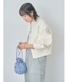 Green Parks ・ＥＬＥＮＣＡＲＥ　ＤＵＥ　ハイネックＺＩＰカーディガン