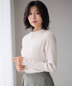 ANY テレコハイネックロングスリーブＴシャツ