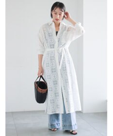 Te chichi レースシャツワンピース