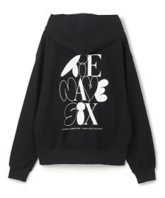 NAVE 【xNAVE】Six Sence Recordコラボ グラフィックフーディスウェット