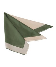 Green Parks ・スクエアパターンスカーフ　７０×７０