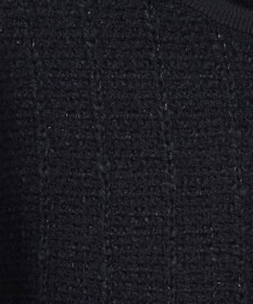 GRACE CONTINENTAL ツイードショートニットカーディガン