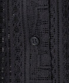 ANY L レースオーバーシャツ