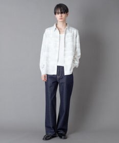 WEGO パターンルーズシャツ（LS）