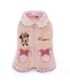 PET PARADISE ディズニー ミニーマウス チェック ジップベスト 小型犬