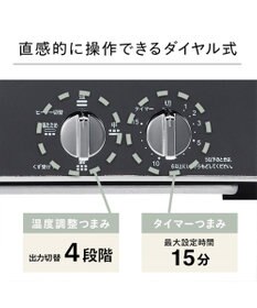 YAMATO テーブル＆キッチン 【TWINBIRD】ミラーガラスオーブントースター  ブラック  TS-D047B