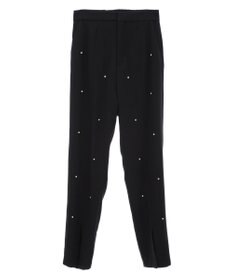 Green Parks ビジューテーパードパンツ