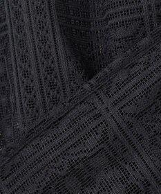 ANY L レースオーバーシャツ