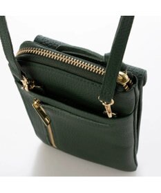 UNBILLION ペルケ perche / 牛革シュリンクタイプモバイルウォレットショルダー　旧8660